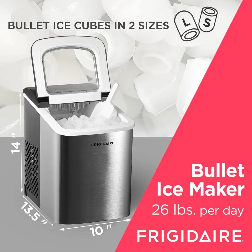 💥Last Day Buy 1 Get 1 Free🔥FRIGIDAIRE Nugget Ice Maker, 44lbs per Day