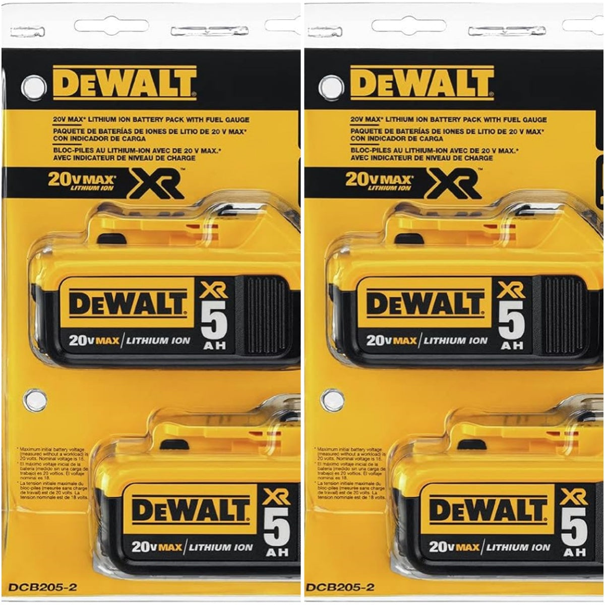 【Today Only $29.88⚡】DE W 20V MAX 5 Ah Lithium Ion Battery (DCB205)