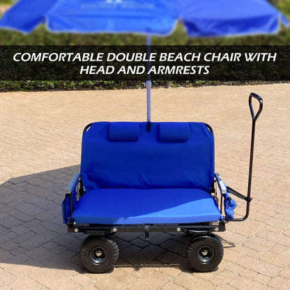 💥Limited Time Promotion - Wagon That Converts into a 2-Person Chair