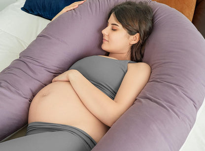 Cooling Maternity Pillow for Sleeping U Shaped Body Pillow for Pregnant Support