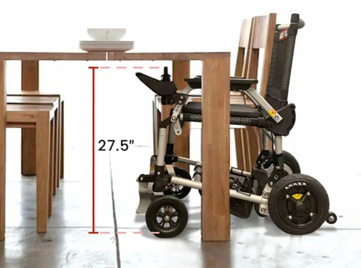 💝Officially Licensed ,✨ Folding Power Chair Left- or Right-handed Control