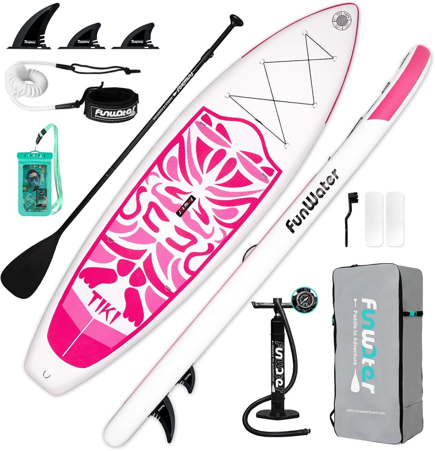 Inflatable Ultra-Light Stand Up Paddle Board for All Skill Levels with Premium SUP Paddleboard Accessories