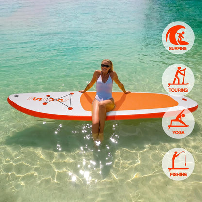 Inflatable Ultra-Light Stand Up Paddle Board for All Skill Levels with Premium SUP Paddleboard Accessories