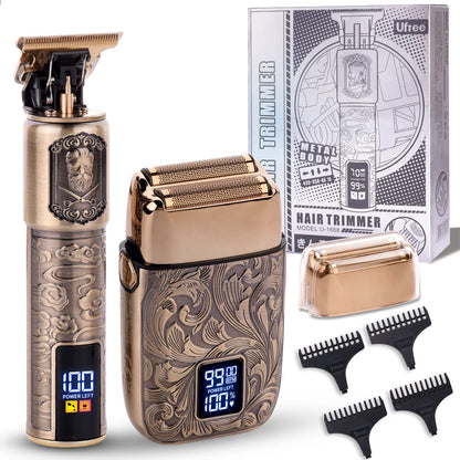 ✨This Week's Special Price $29.99💥Hair Trimmer & Electric Razor For Zero Gapped Beard Trimmer