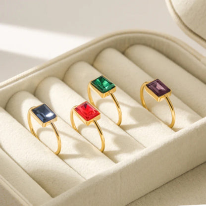 Celia Square Ring