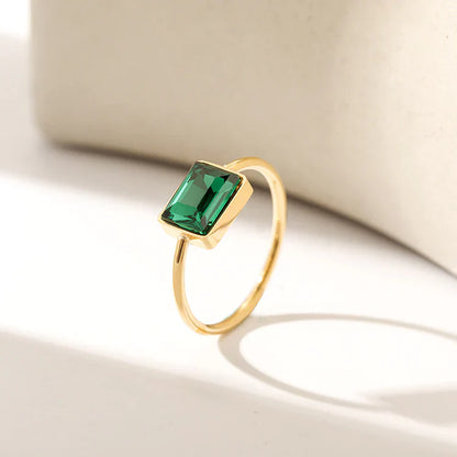 Celia Square Ring