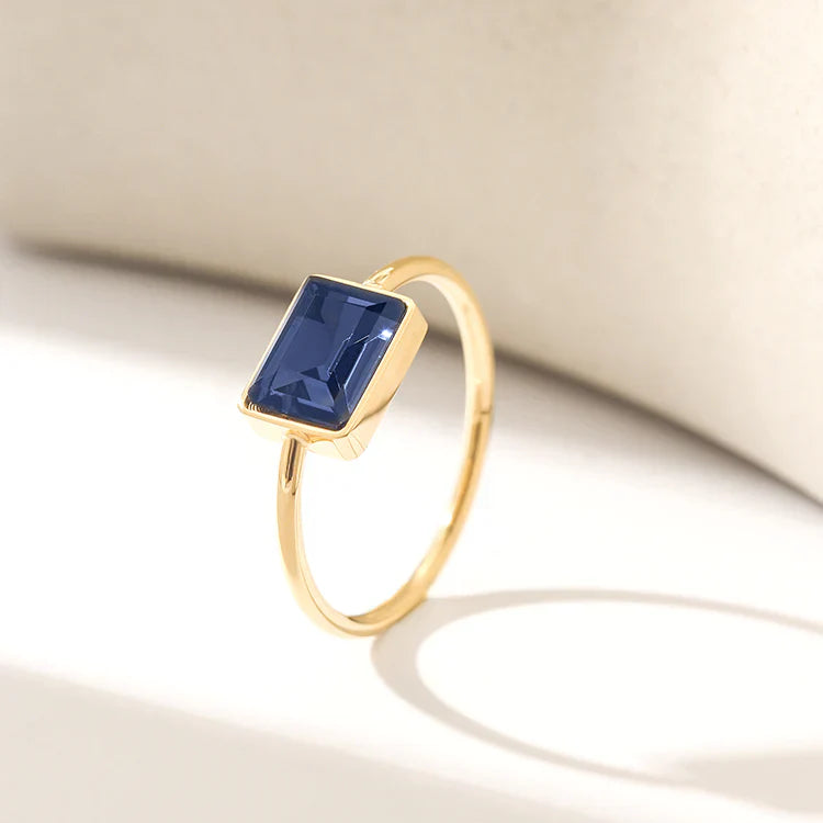 Celia Square Ring